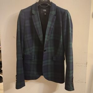 Jacob Plaid Blazer Size XS